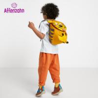 affenzahn德国品牌儿童进口书包卡通生肖老虎幼儿园可爱礼品背包男女宝宝小班动物防水反光书包 老虎提米 黄色