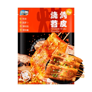 【川渝烧烤灵魂】与美 烧烤苕皮 内含脆萝卜调味粉 370g 抖音小红书各大美食博主推荐